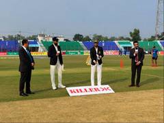 
      
      India win toss, opt to bat against Bangladesh in first test
      
      