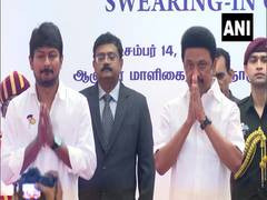 
      
      Udhayanidhi sworn into Tamil Nadu CM Stalin's cabinet
      
      