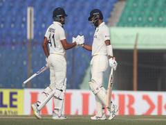 
      
      Fifties from Iyer, Pujara guide India to 278/6 against Bangladesh
      
      