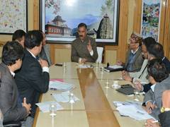 
      
      Himachal CM meets officers on welfare schemes
      
      