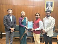 
      
      Finance minister meets Global Tech Summit team
      
      