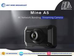 
      
      Sky Wire Broadcast new launch Mine - A5 4K Network Bonding Camera
      
      