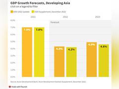 
      
      ADB lowers growth forecast for developing Asia
      
      