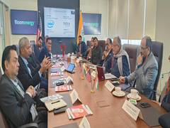 
      
      UP delegation visit Green energy company Bloom Energy
      
      