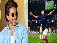 
      
      FIFA WC: Shah Rukh Khan heaps praises on Kylian Mbappe
      
      