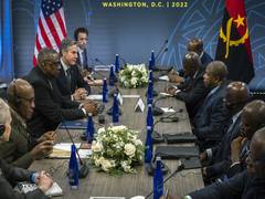 
      
      Chinese, Russian influence 'destabilizing' Africa, warns Austin
      
      