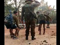 
      
      CoBRA CRPF and STF troops help pregnant woman reach hospital
      
      