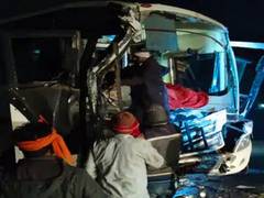 
      
      UP: 13 injured in bus accident on National Highway near Varanasi
      
      