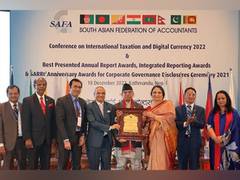 
      
      PFC bag SAFA Gold Award for Best Presented Accounts/Annual Report
      
      