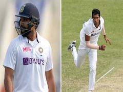
      
      Rohit, Saini ruled out of second Test against Bangladesh
      
      