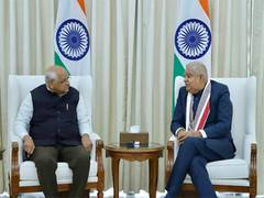 
      
      CM Bhupendra Patel calls on VC Jagdeep Dhankhad
      
      
