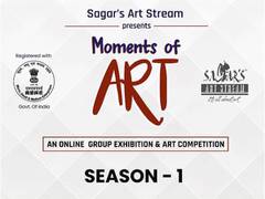 
      
      An online art exhibition, 'Moments of Art' organised 
      
      