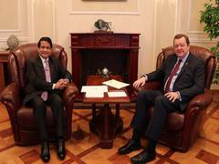 
      
      Belarus's new FM, Indian envoy discuss India's SCO Chairmanship
      
      