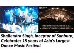 
      
      Shailendra Singh Celebrates 15 years of Dance Music Festival
      
      