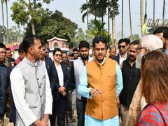 
      
      Tripura: Manik Saha visits church, takes stock of Christmas prep
      
      