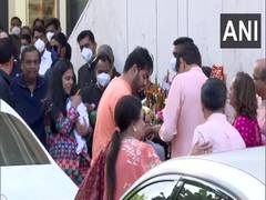 
      
      Isha Ambani returns to Mumbai after birth of twins in US
      
      