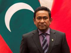 
      
      Maldives former president sentenced to 11 years in prison
      
      