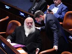 
      
      Israeli Knesset passes controversial Deri, Smotrich Laws
      
      