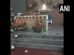 
      
      Mysuru church vandalised, baby Jesus' statue damaged, probe on
      
      