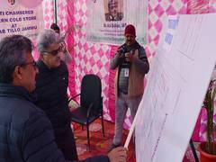 
      
      Construction work for 5,200-tonne cold storage begins in Jammu
      
      