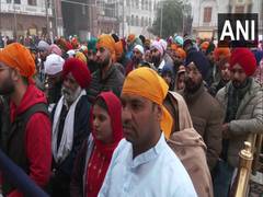 
      
      Devotees throng Golden temple on Guru Gobind Singh Jayanti
      
      