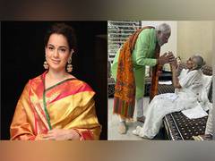 
      
      Kangana Ranaut expresses grief over demise of PM Modi's mother
      
      