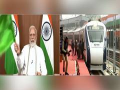 
      
      Bengal welcomes first Vande Bharat Express
      
      