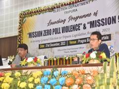 
      
      Tripura CEO launches special missions ahead of Assembly polls
      
      