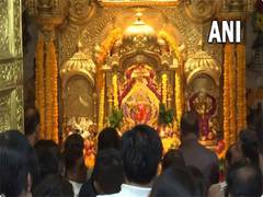 
      
      Devotees gather at Mumbai's Siddhivinayak Temple on New Year
      
      