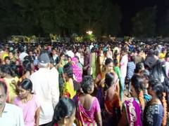 
      
      Chandrababu Naidu announces Rs 5 lakh aid to deceased's families
      
      