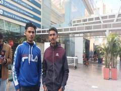 
      
      Rajat, Nishu, who took Pant to hospital, meet him again
      
      
