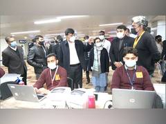 
      
      Mandaviya reviewed COVID testing facility at Delhi IGI Airport
      
      
