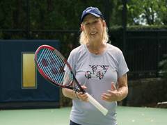 
      
      Martina Navratilova diagnosed with throat, breast cancer
      
      