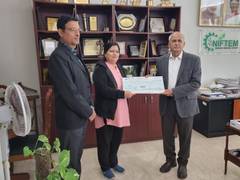 
      
      Wellness startup Immuno Life incubated at NIFTEM, Sonipat
      
      