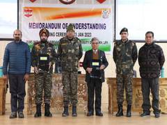 
      
      Fire and Fury Corps signs MoU with University of Ladakh
      
      