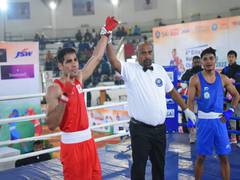 
      
      Nat'l Boxing C'ships: Kaushik, Hussamuddin, Solanki enters QFs
      
      