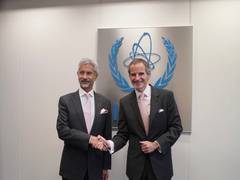 
      
      Jaishankar holds talks with IAEA chief in Vienna
      
      