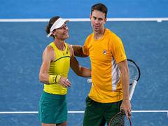 
      
      United Cup: Peers-Stosur seal victory for Australia against Spain
      
      