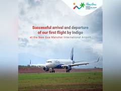 
      
      First flight lands at new Manohar International Airport in Goa
      
      