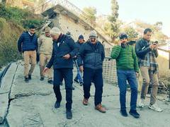 
      
      Joshimath sinking issue: Experts start door-to-door survey
      
      