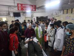 
      
      Doctors' association go on strike after patient attacks doctors 
      
      