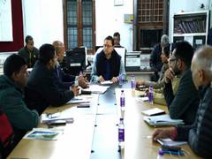 
      
      Joshimath landslide: CM reviews relief, rescue operations
      
      