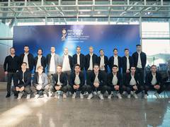 
      
      Germany Men's team lands in Odisha for Hockey World Cup 
      
      