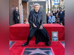 
      
      Billy Idol receives Hollywood Walk of Fame star
      
      