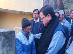 
      
      Uttarakhand CM Pushkar Dhami visits Joshimath to assess situation
      
      