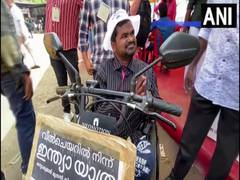 
      
      Bihar begins journey from Kanyakumari to Siachen in wheelchair
      
      