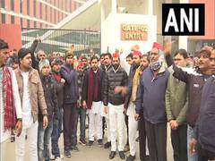 
      
      Samajwadi Party worker arrested for making 