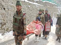 
      
      JK: Army soldiers rescue ailing villagers from remote village
      
      