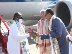 
      
      Pravasi Bharatiya Divas: President Murmu arrives in Indore
      
      