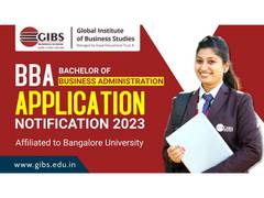 
      
      GIBS BBA Application Notification - 2023: Application Start Early
      
      
